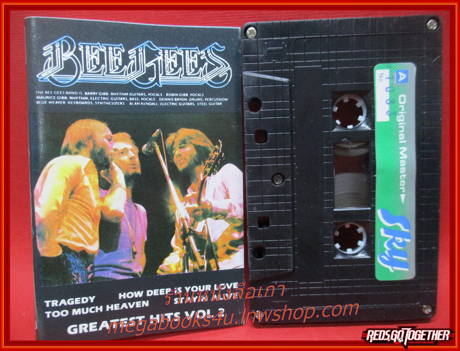 เทปเพลงสากล วง BEE GEES อัลบั้ม GREATEST HITS VOL.2