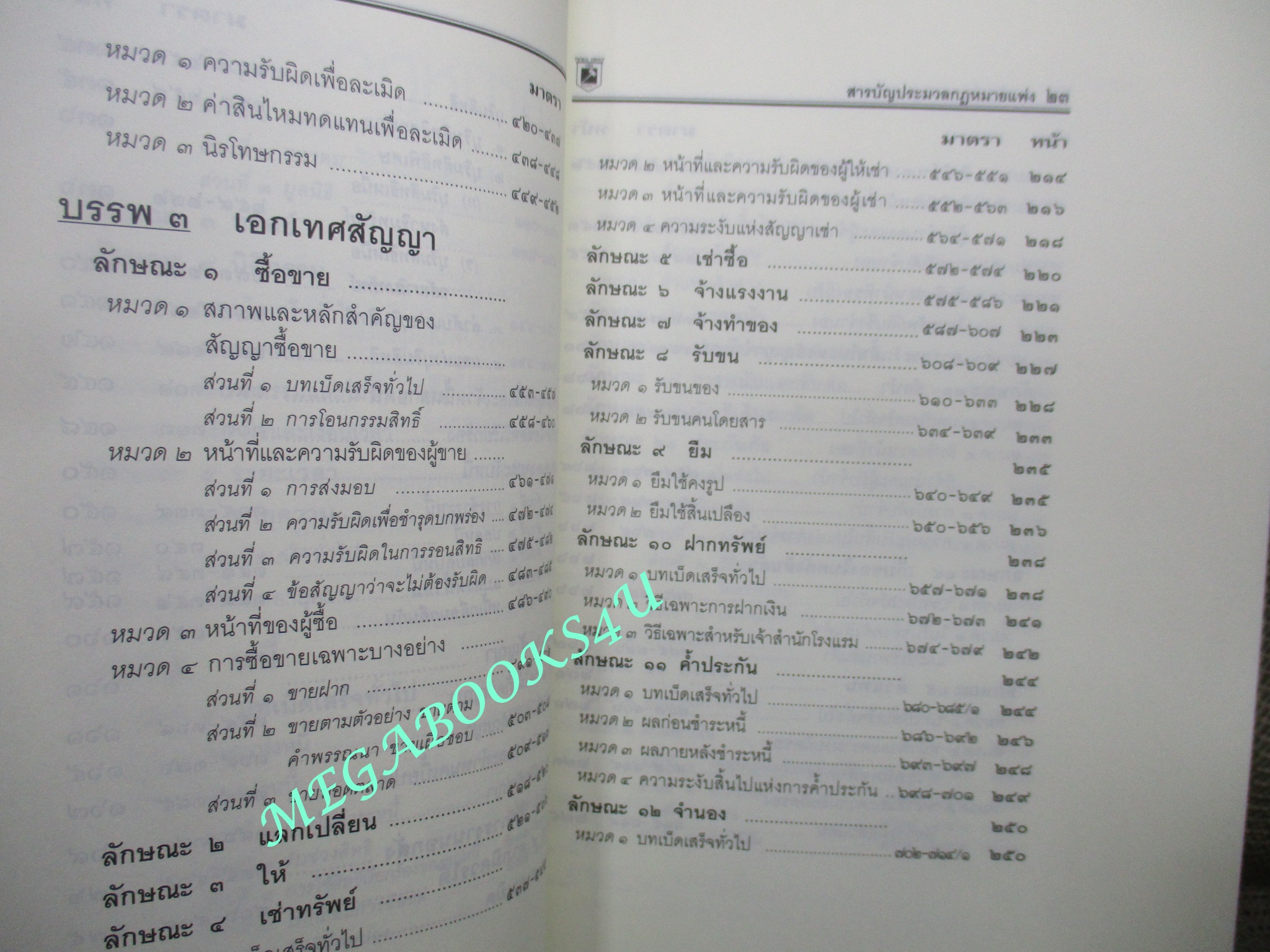 ประมวลกฎหมาย แพ่งและพาณิชย์ บรรพ 1-6 อาญา ข้อสัญญาที่ไม่เป็นธรรม ฉบับสมบูรณ์ New Version1.59 /พิชัย นิลทองคำ / มีเขียนข้อความภายใน