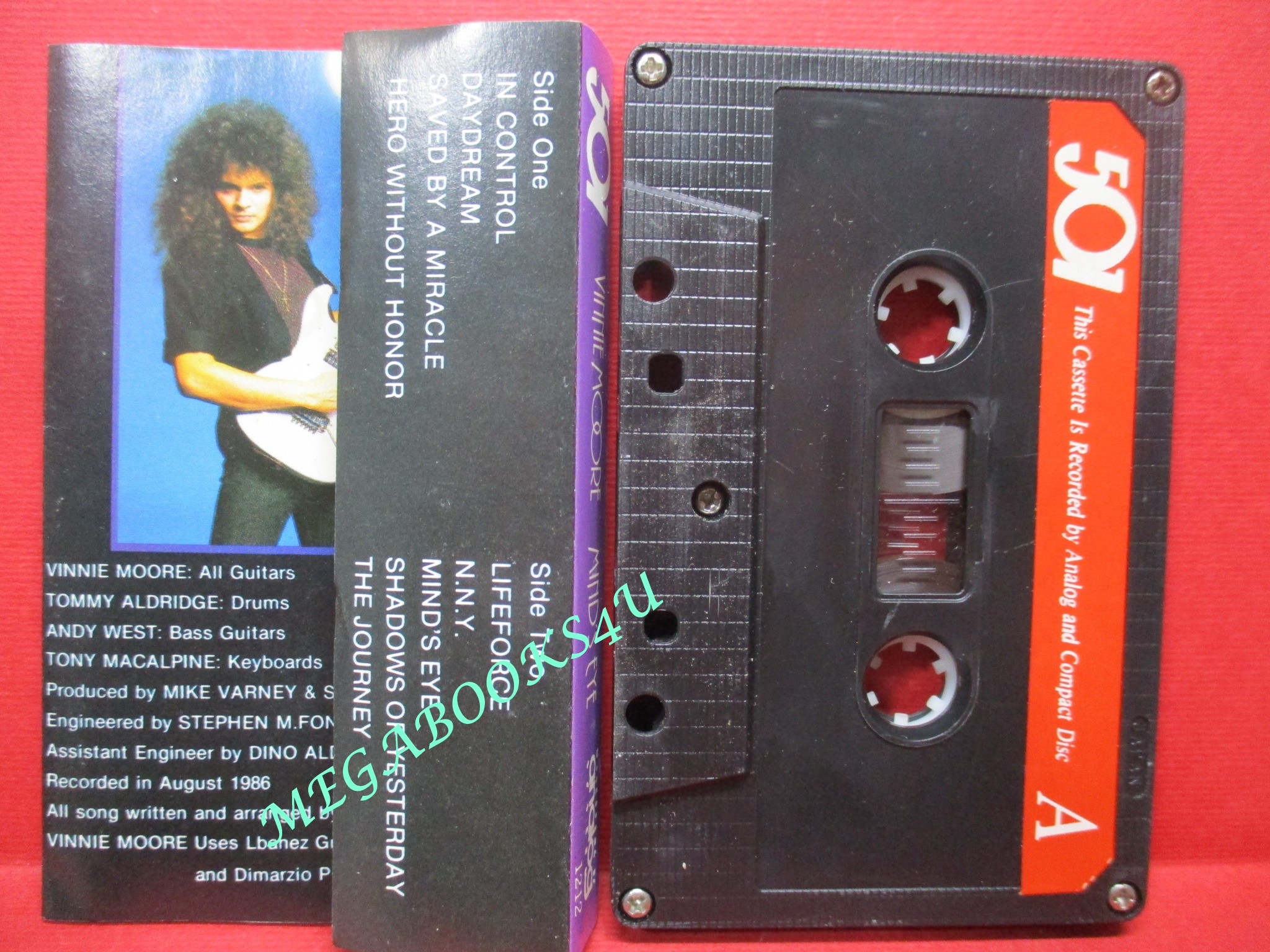 เทปเพลงสากล Vinnie Moore – Mind's Eye