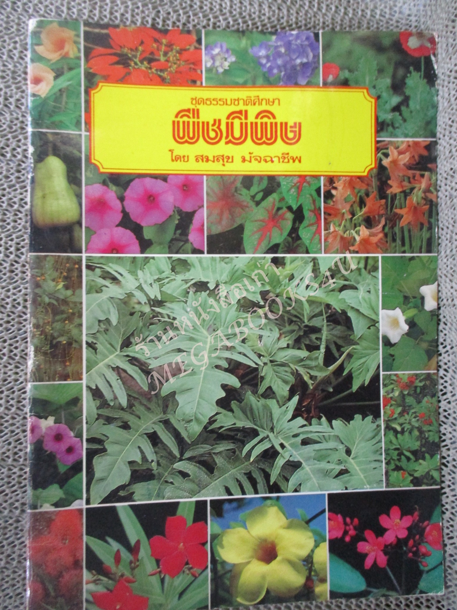ธรรมชาติศึกษาชุด พืชสมุนไพร เล่ม 1-4 / พืชมีพิษ 1 เล่ม ทั้งหมด 5 เล่ม - สมสุข มัจฉาชีพ