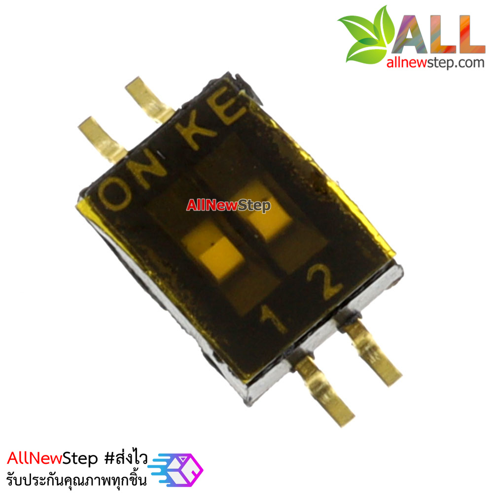 SMD toggle switch 1.27MM pitch 2P DIP switch coding switch