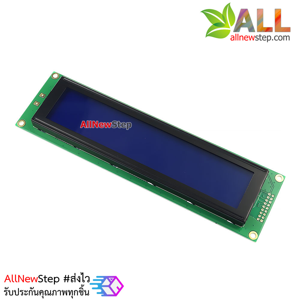 โมดูลจอ LCD 4004 lcd 40x4 จอ 40 ตัวอักษร 4 บรรทัด น้ำเงิน ไฟเลี้ยง 5V
