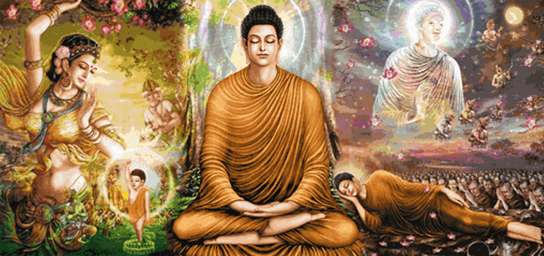 Pinn ประสูติ-ตรัสรู้-ปรินิพพาน