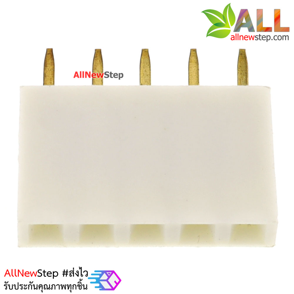Pin header Female Header Single Row 2.54mm 5p Pin1x5 สีขาว
