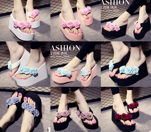 รองเท้าส้นสูงฟองน้ำ ไซต์ 35-41