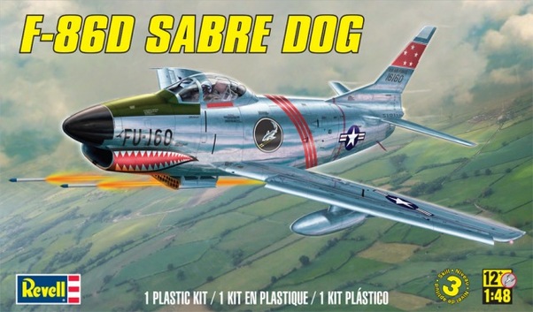 1/48 Revell F-86D Sabre Dog