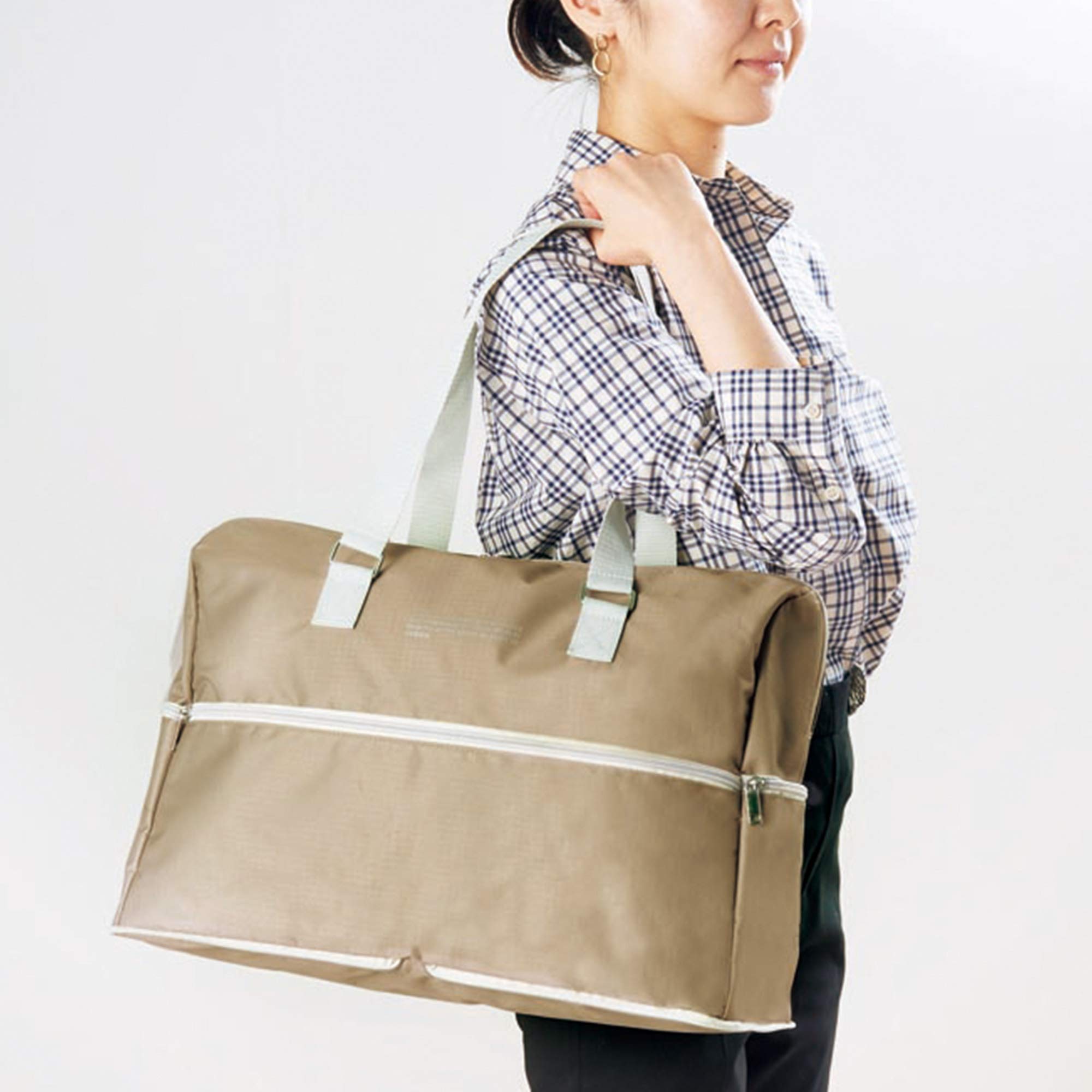 ❌เลิกจำหน่าย ❌ (มีซองแพคเกจไม่มีกล่อง) Zucca Folding Big Boston กระเป๋าเดินทางแบบพับได้ ใบใหญ่ใส่ของได้เยอะ