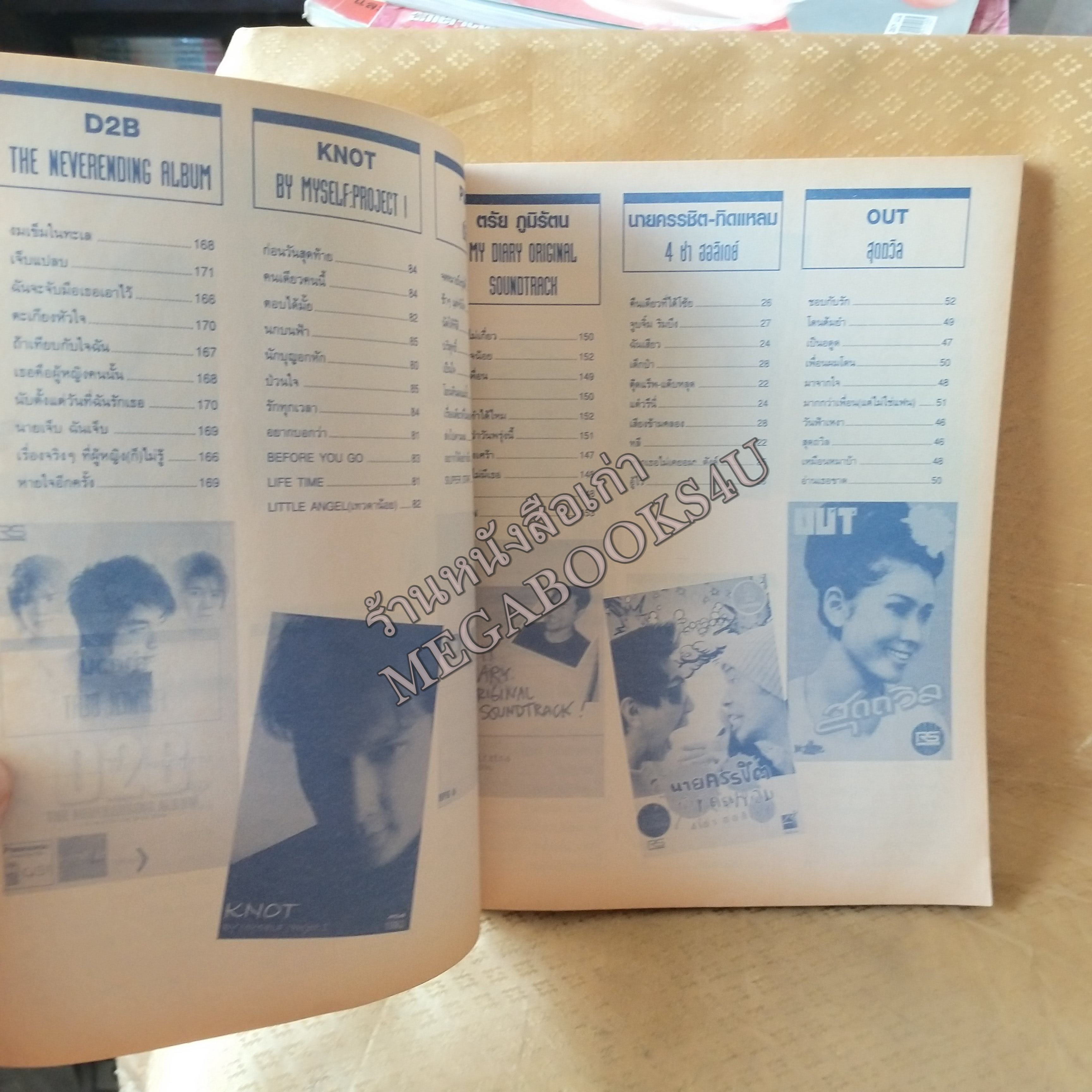 TOP VARIETY No.05 ปี2547 หนังสือเพลงพร้อมคอร์ดกีตาร์