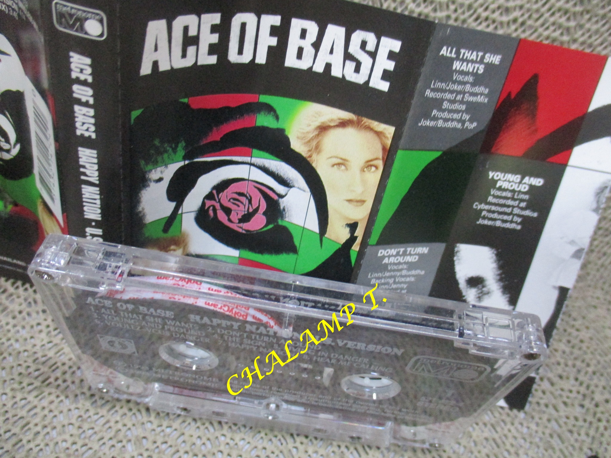 เทปเพลงสากล Ace of Base - Happy Nation