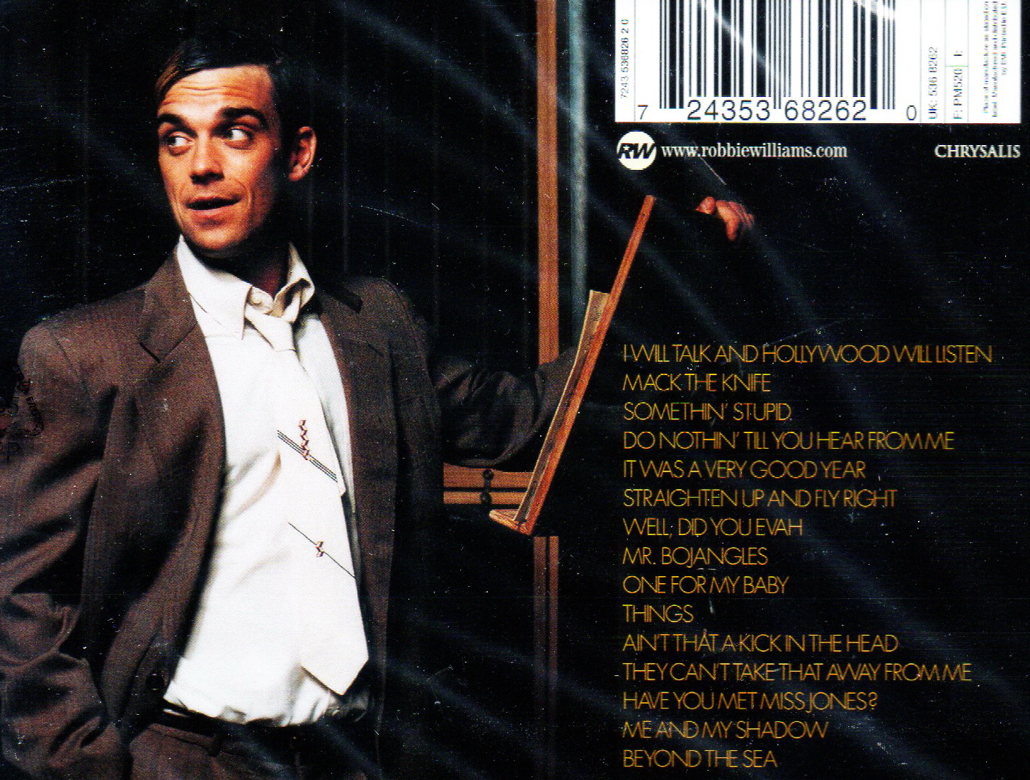 CD,Robbie Williams - Swing When You're Winning (2001)