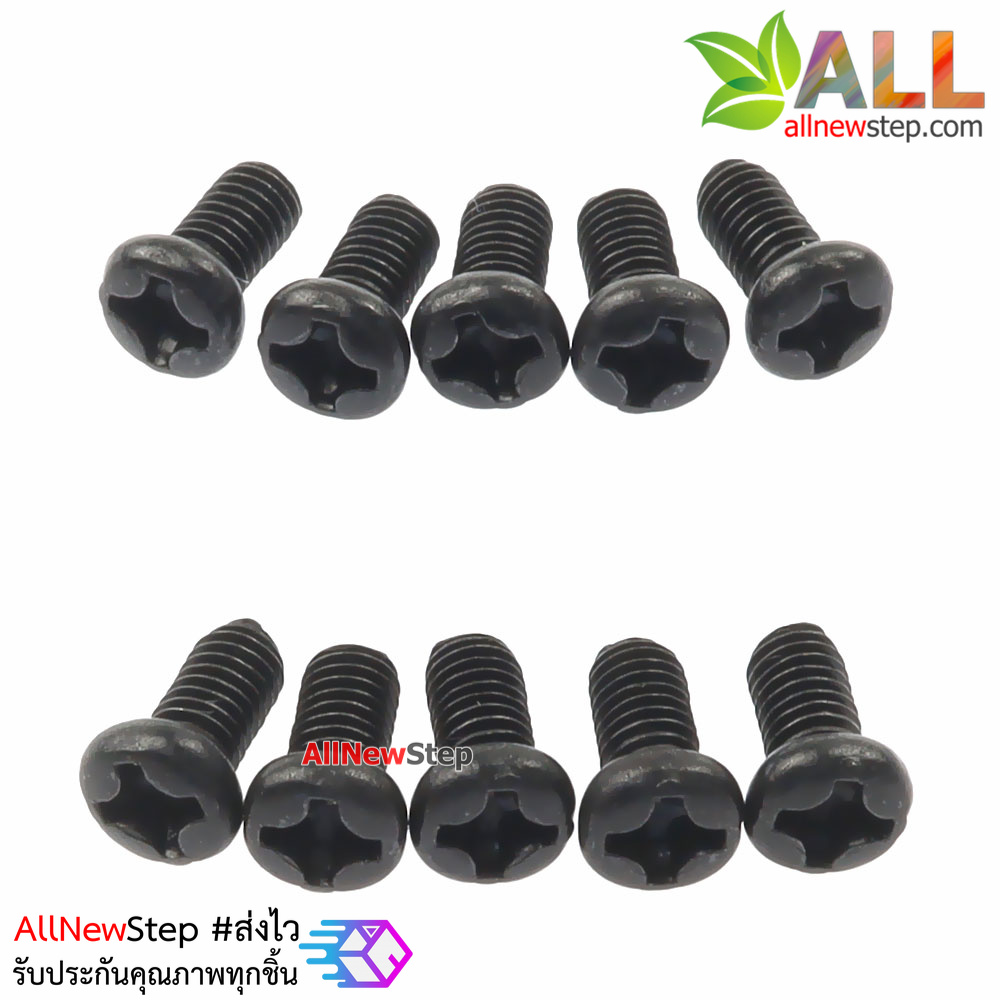 Screws M3 m3 screw M3 ยาว 6mm 3x6 จำนวน 10 ชิ้น