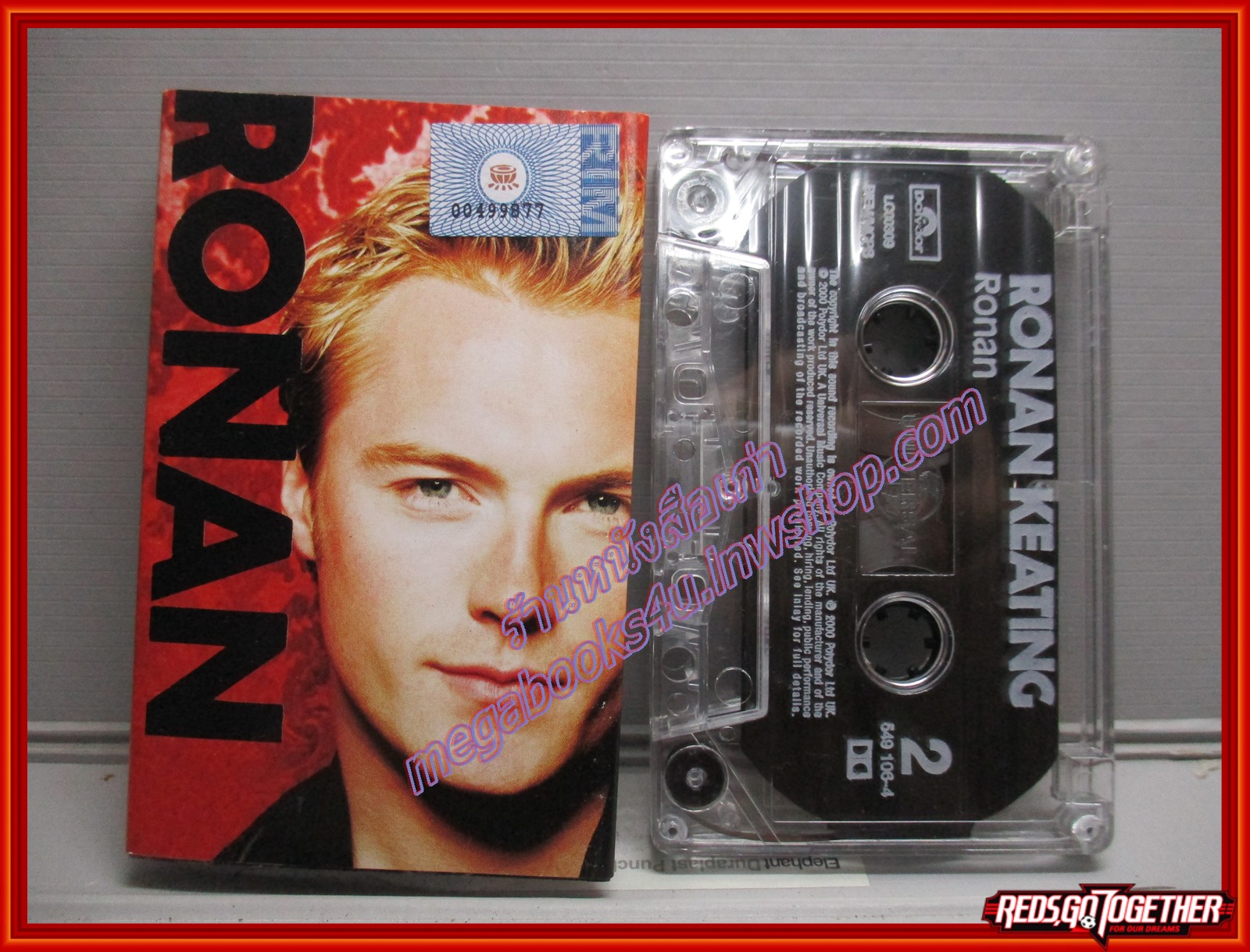 เทปเพลงสากล RONAN KEATING Album RONAN