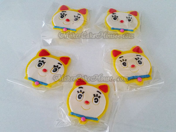 กัมเพสรูปโดเรมี่ ( 5 ชิ้น )