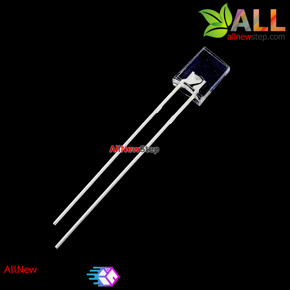 LED แบบเหลี่ยม LED เหลี่ยม สีเหลือง จำนวน 5 ชิ้น