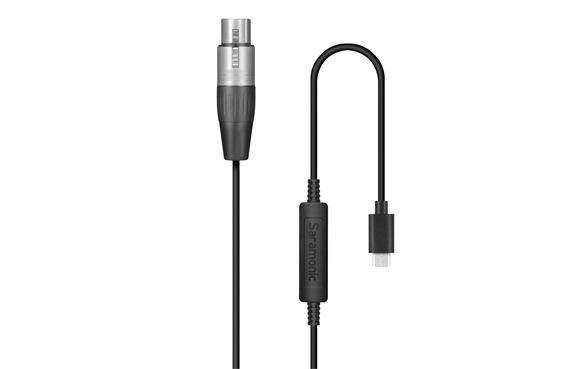 Saramonic UTC-XLR XLR female connector to USB Type-C audio interface