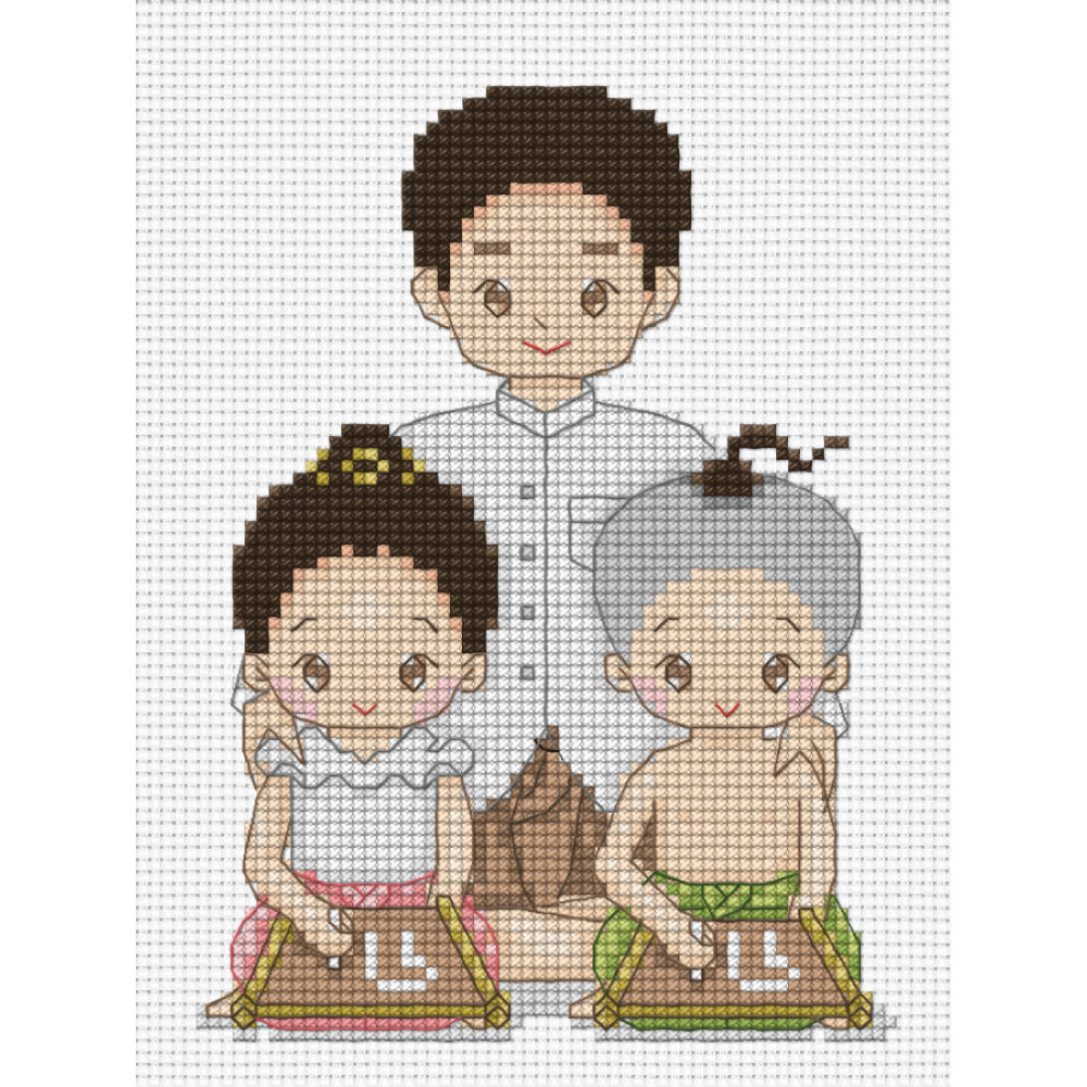 Pinn หนูรักพ่อจ๋า ชุดไท