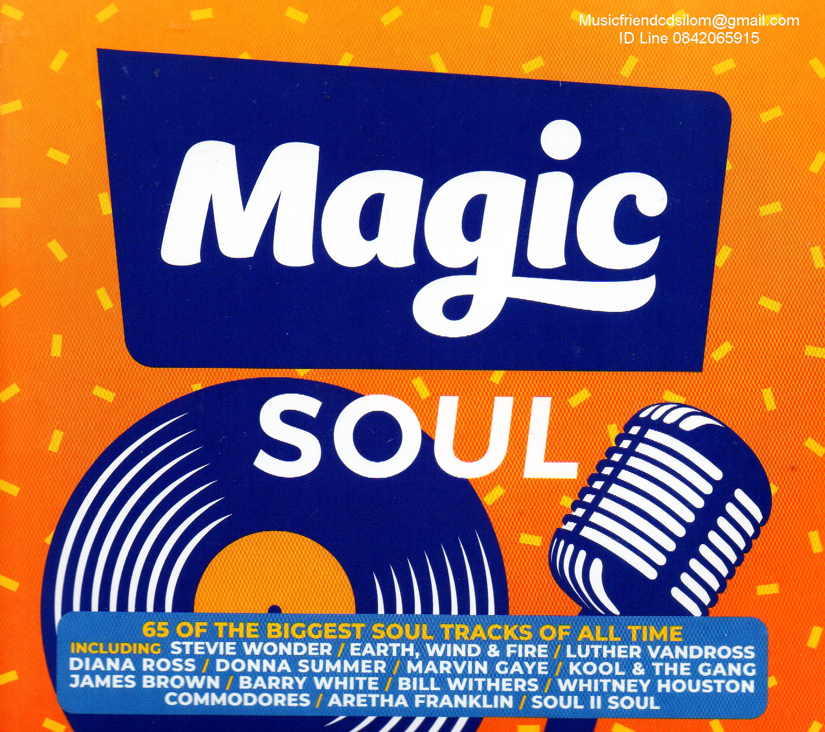 CD,Magic Soul 65 Of The Biggest Soul Tracks Of All Time(3CD)(Various Artists)(EU)