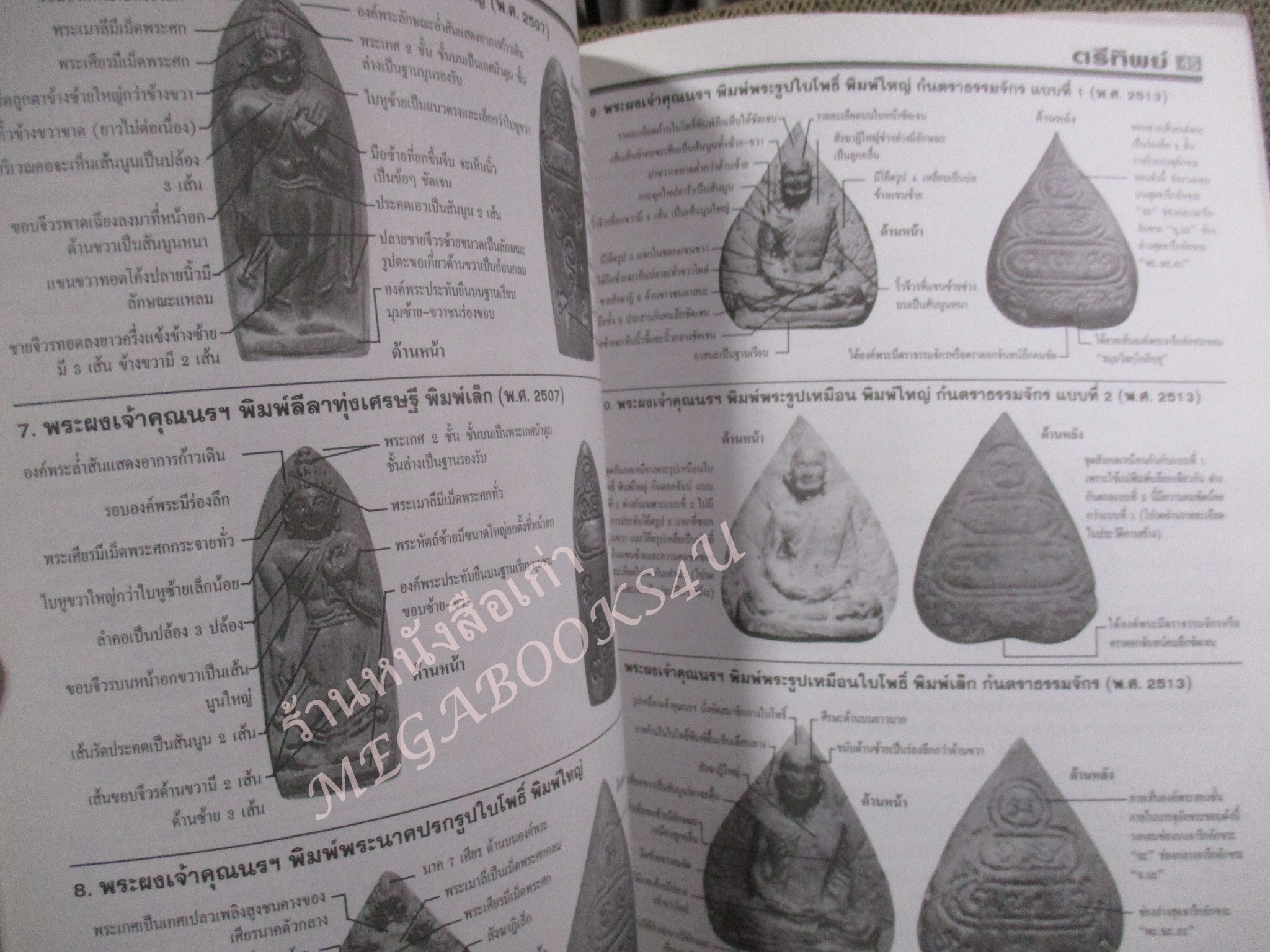 หนังสือพระเครื่อง เจ้าคุณนรฯ วัดเทพศิรินทราวาส