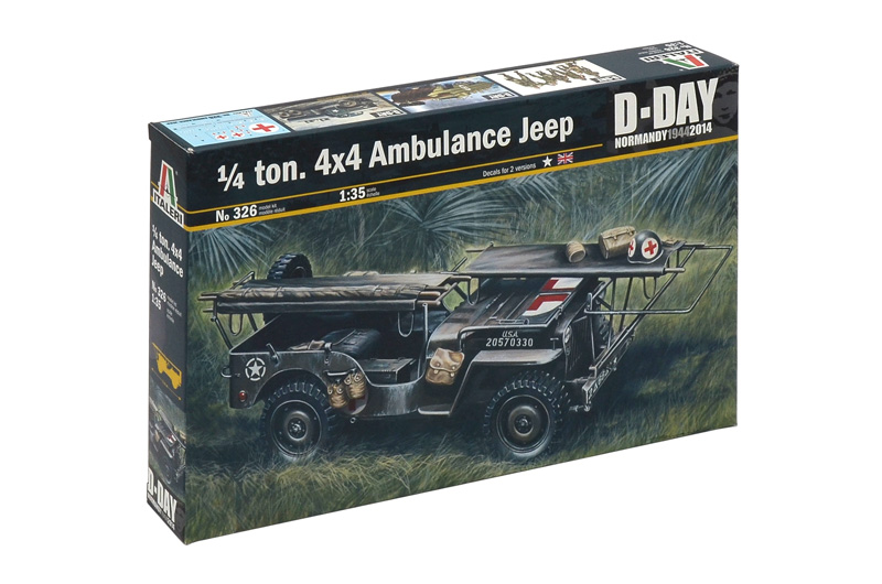1/35 1/4 ton. 4x4 AMBULANCE JEEP