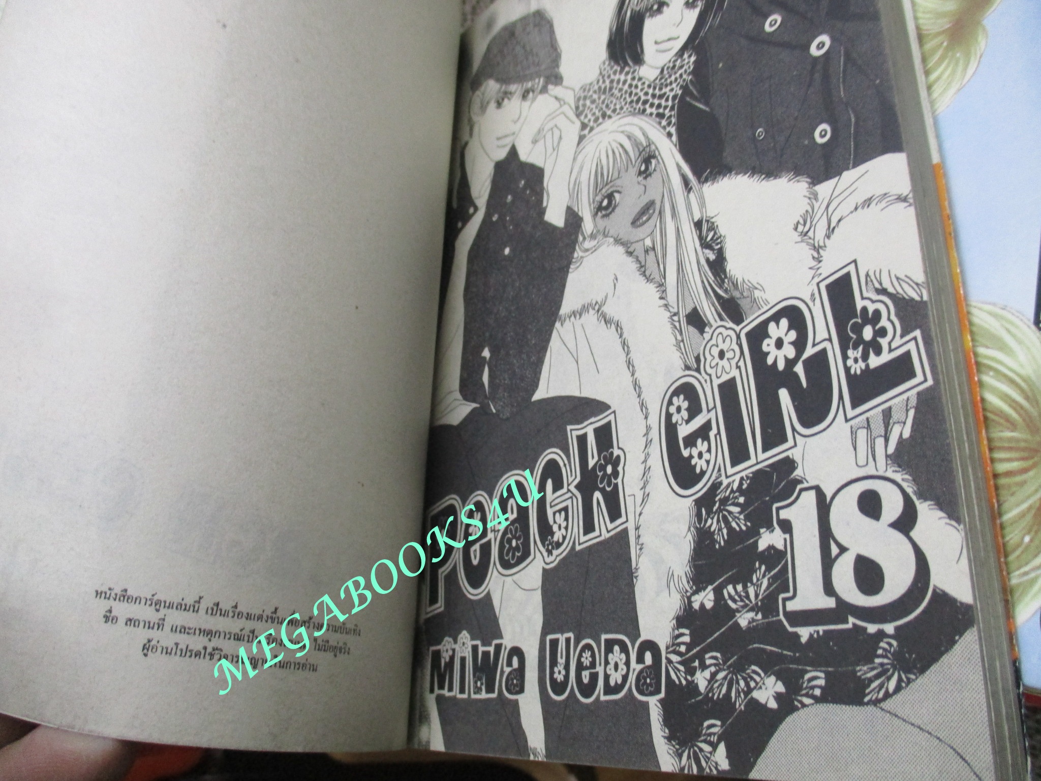 การ์ตูุนบ้าน PEACH GIRL ครบชุด18เล่มจบ โดย MIWA UEDA สนพ.บงกช