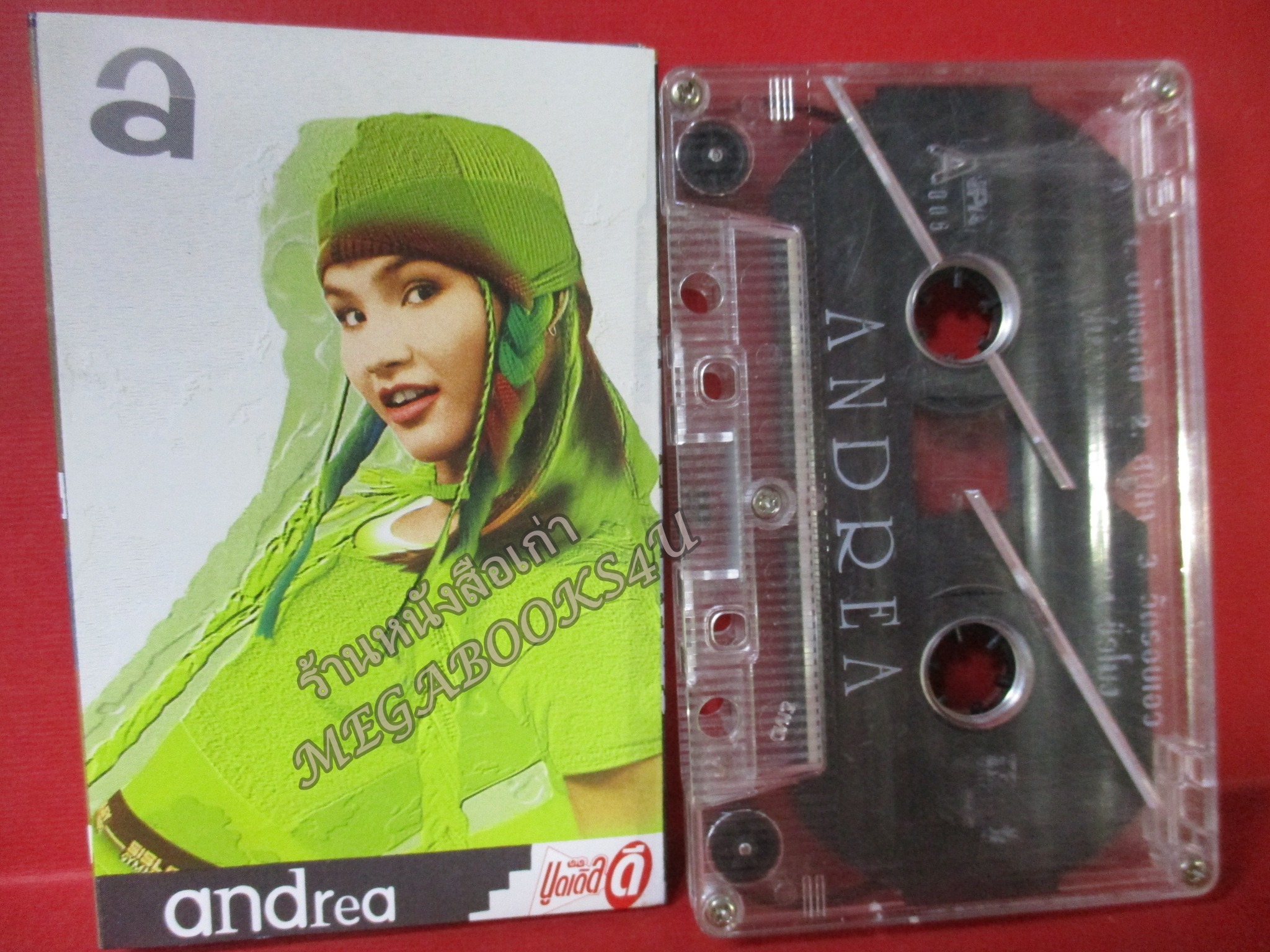 เทปเพลงไทยสากล แอนเดรีย สวอเรซ อัลบั้ม ANDREA
