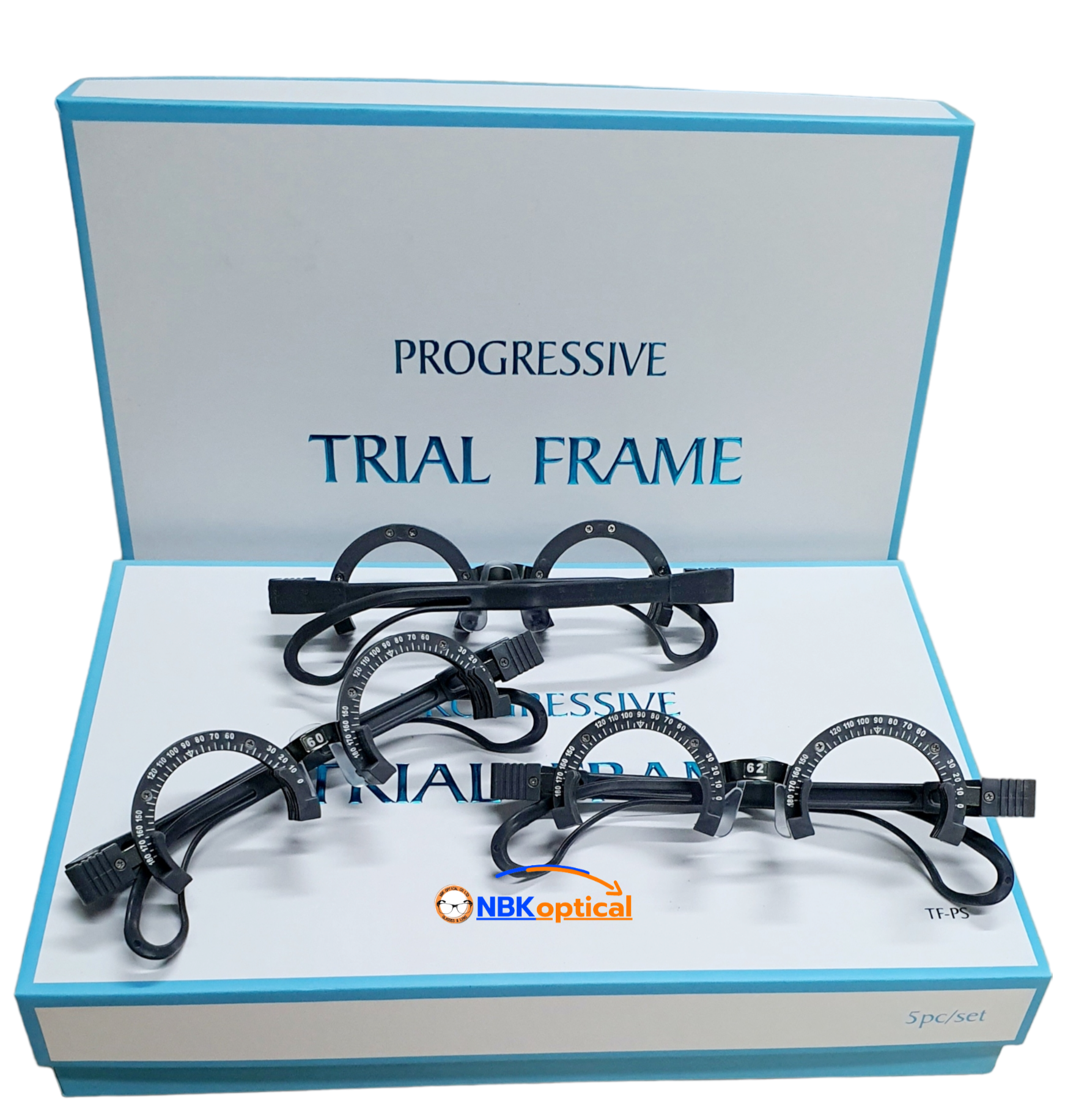 เฟรมวัดสายตา ไทอั้ลเฟรม Trial frame Model WB-1105H PD 58 , PD 60 , PD 62 , PD 64