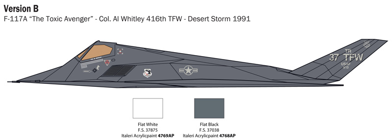 1/48 F-117 A NIGHTHAWK