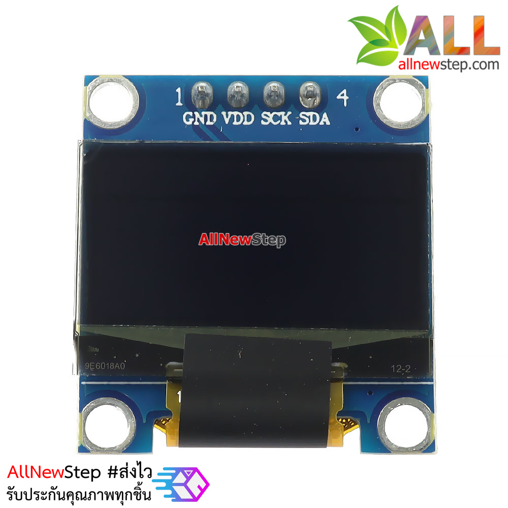 จอ OLED 0.96 นิ้ว สีเหลืองน้ำเงิน 0.96 inch SSD1315 Driver OLED LCD LED Display Module Yellow/Blue 0.96 128X64 for Arduino