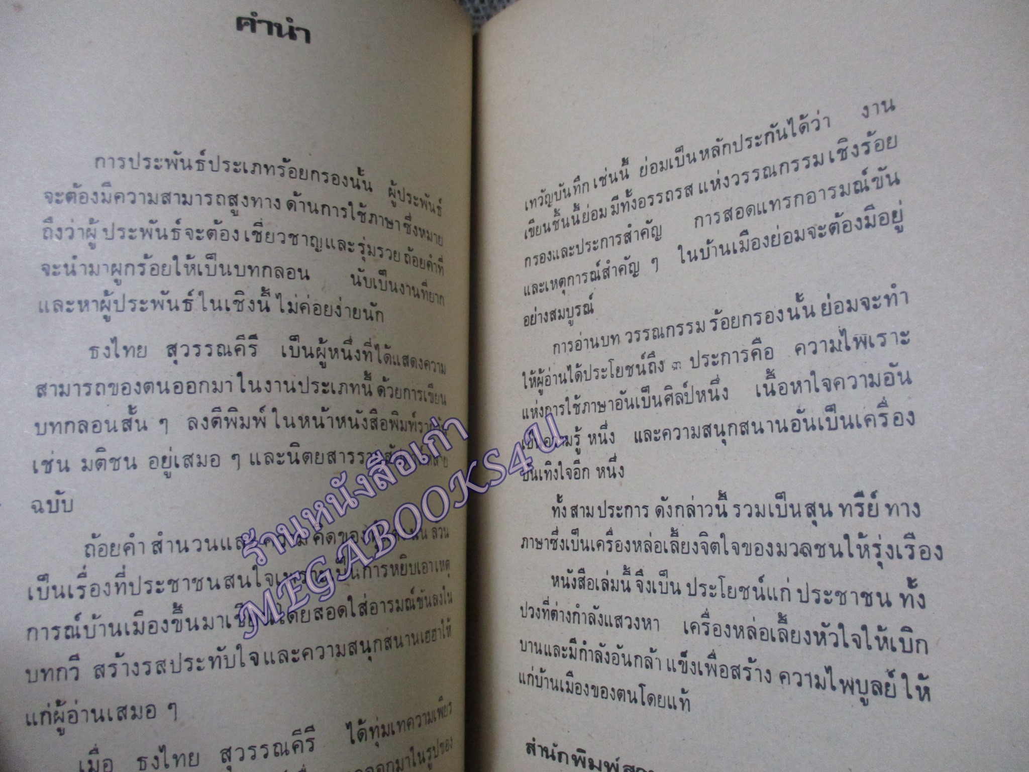 เทวัญบันทึก / ธงไทย สุวรรณคีรี