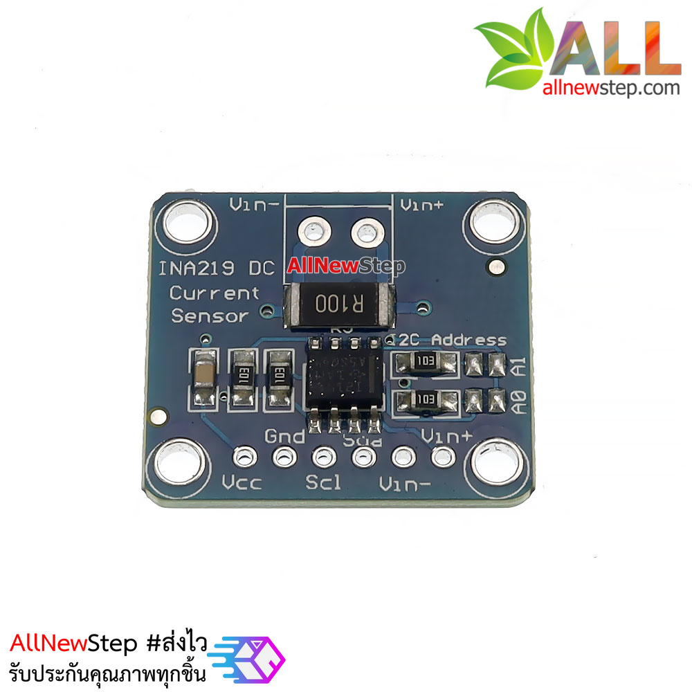 INA219 High Side DC Current Sensor Breakout 26V 3.2A Max โมดูลวัดกระแสไฟฟ้าแบบ I2C