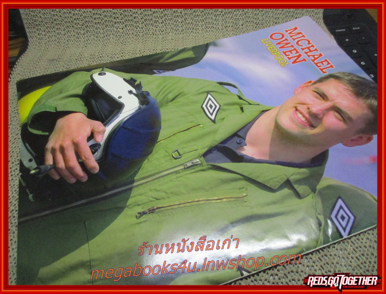 นิตยสารลิเวอร์พูลรายเดือน ฉบับที่63 ปี2543 มีโปสเตอร์ขนาดใหญ่