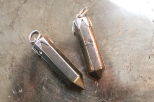 Mini pyrite pendulum