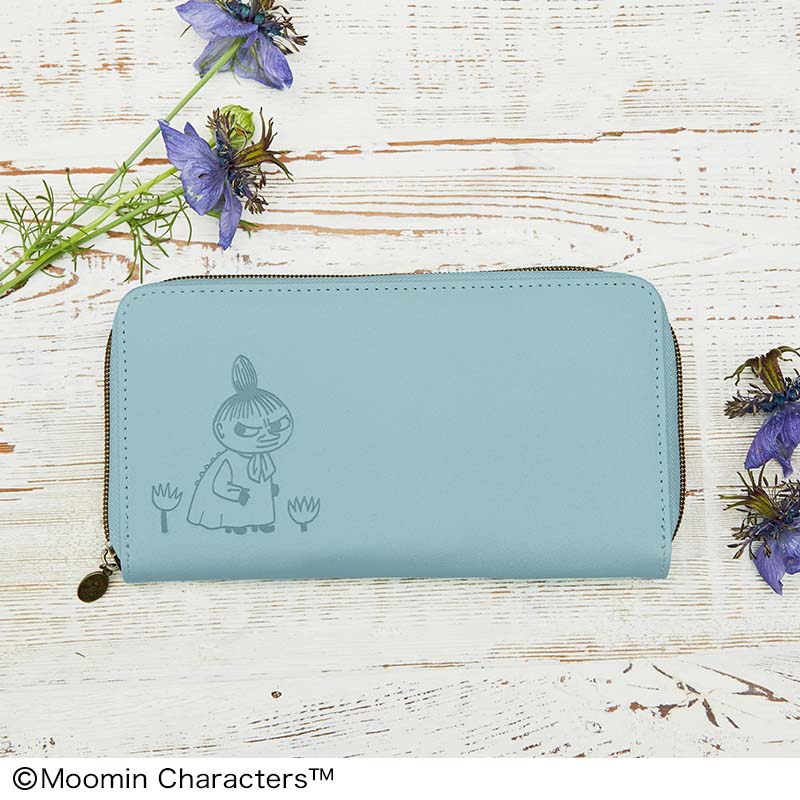กระเป๋าสตางค์ใบยาวลายLittle My สีฟ้าสโมคกี้บูลสุดน่ารัก