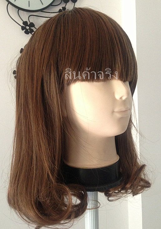 C1113 วิกผมสั้นเลยไหล่นิดหน่อย