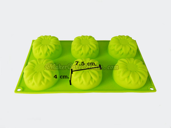 พิมพ์ซิลิโคนลายดอกทานตะวัน