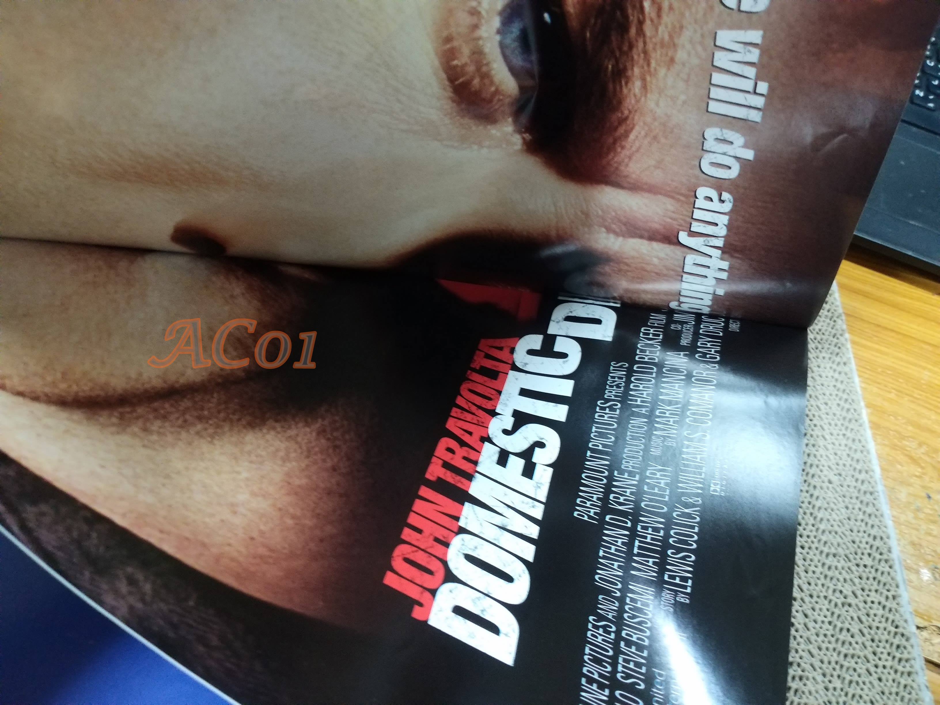 นิตยสารเอนเตอร์เทน Entertain ฉบับที่0654 ปี2545 ปก THE ONE โปสเตอร์เรื่อง Domestic Disturbance