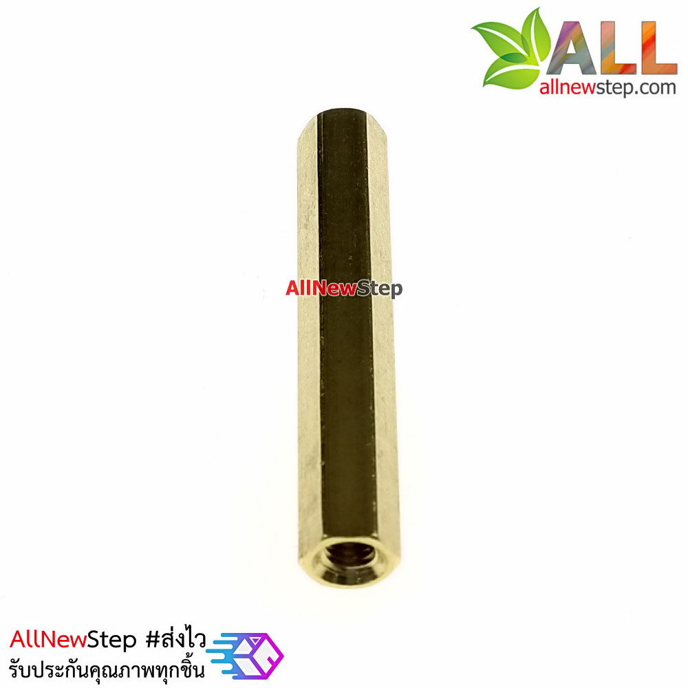 Pillars Nut M3 น็อตตัวเมีย ทองเหลืองแบบยาว 20mm