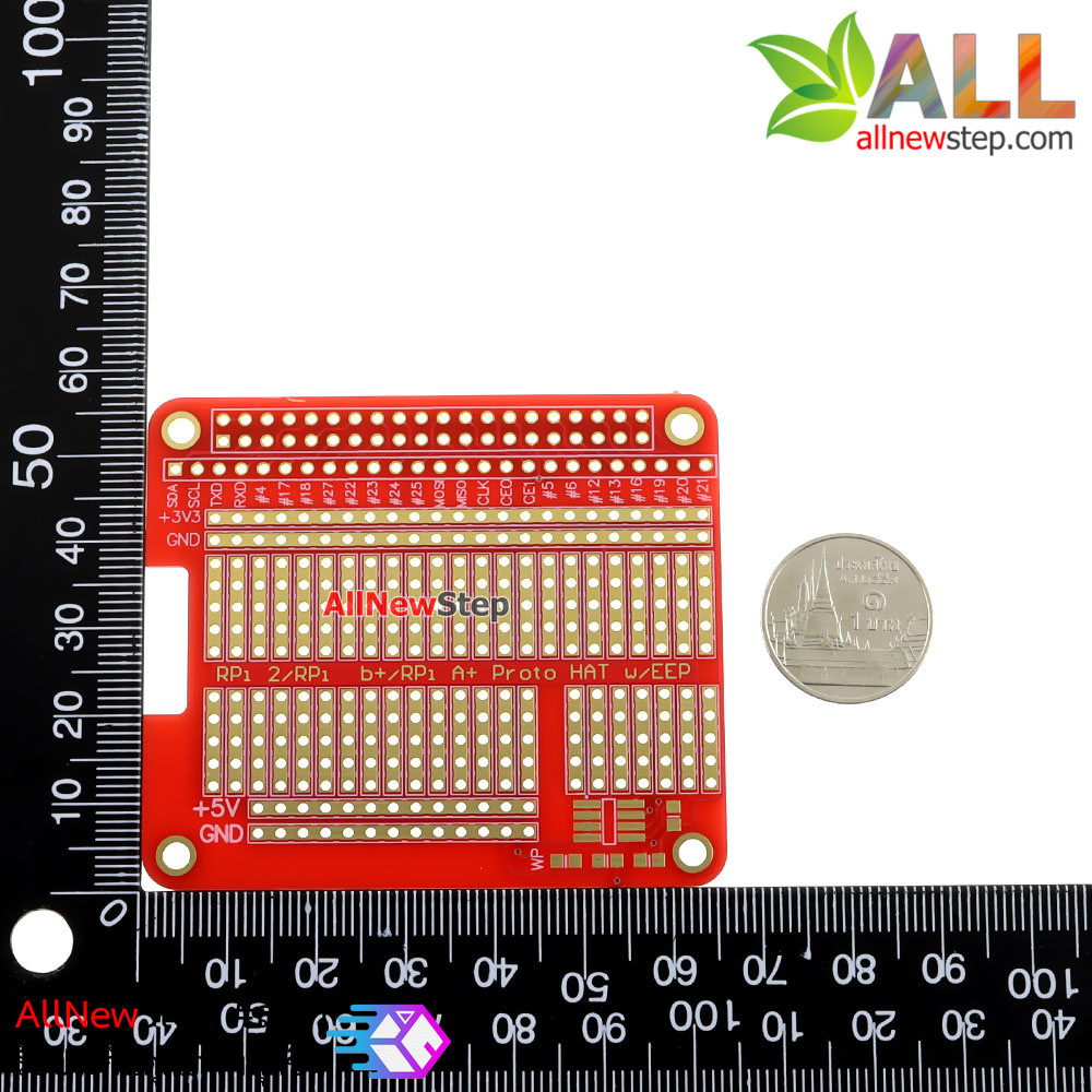Raspberry pair 2 exclusive HAT hole board DIY welding kit compatible B + / A +