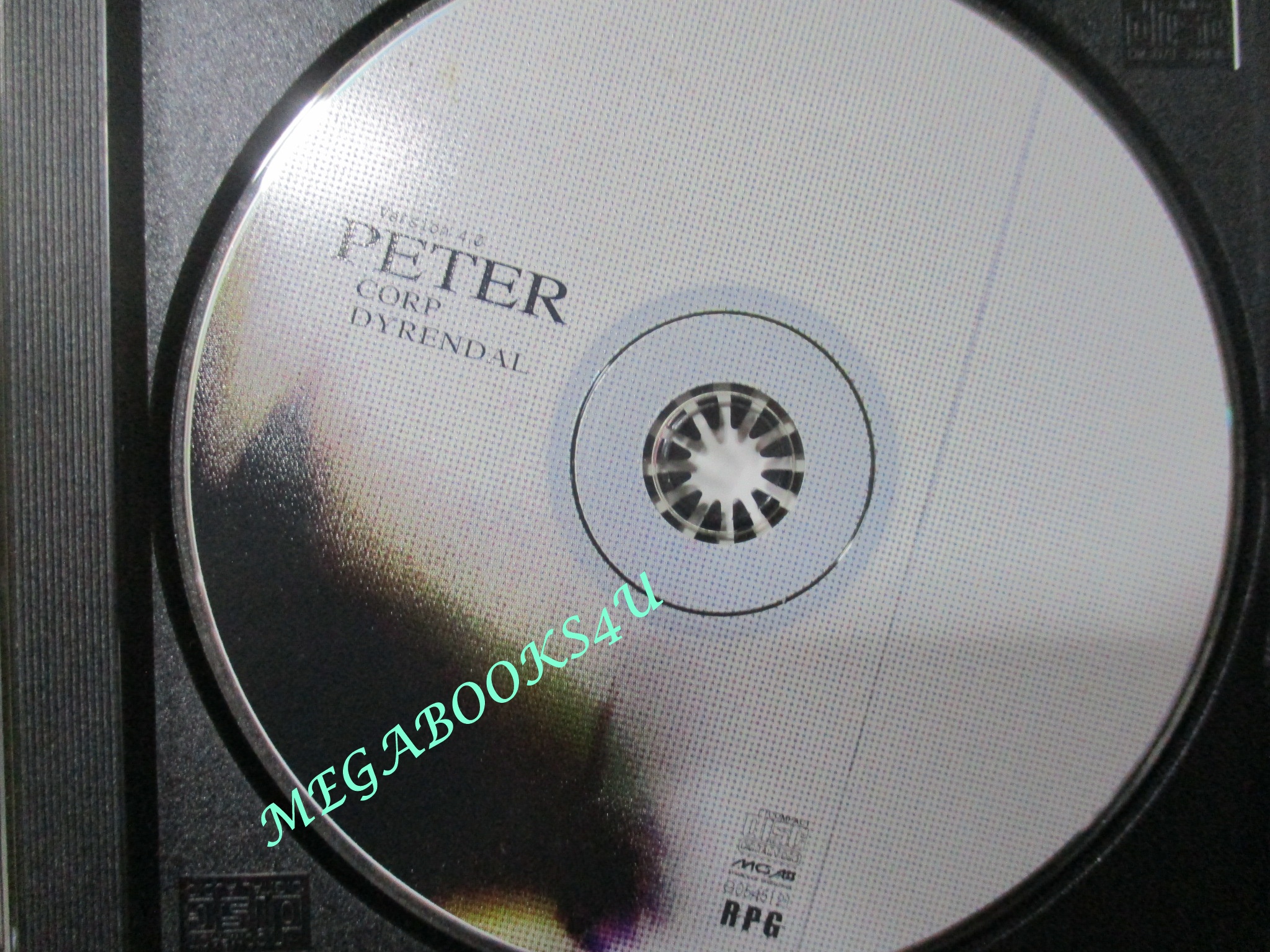 ซีดีเพลงไทยสากล ปีเตอร์ คอร์ป ไดเรนดัล อัลบั้ม Version 4.0. // ปก และ แผ่นสวย