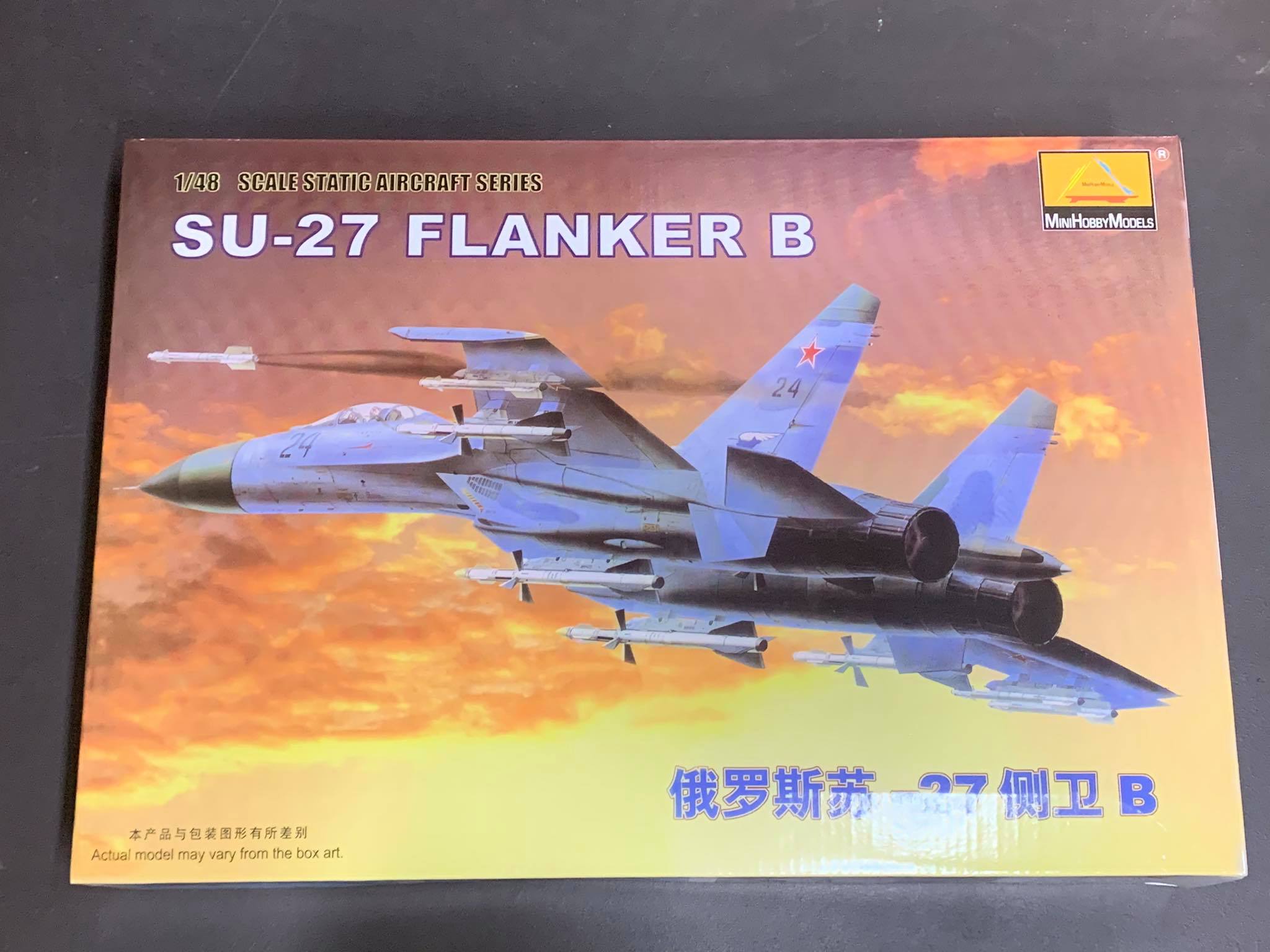 1/48 SU-27 FLANKER B