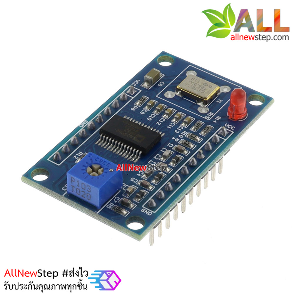 AD9850 DDS signal generator module sine wave / square wave send program