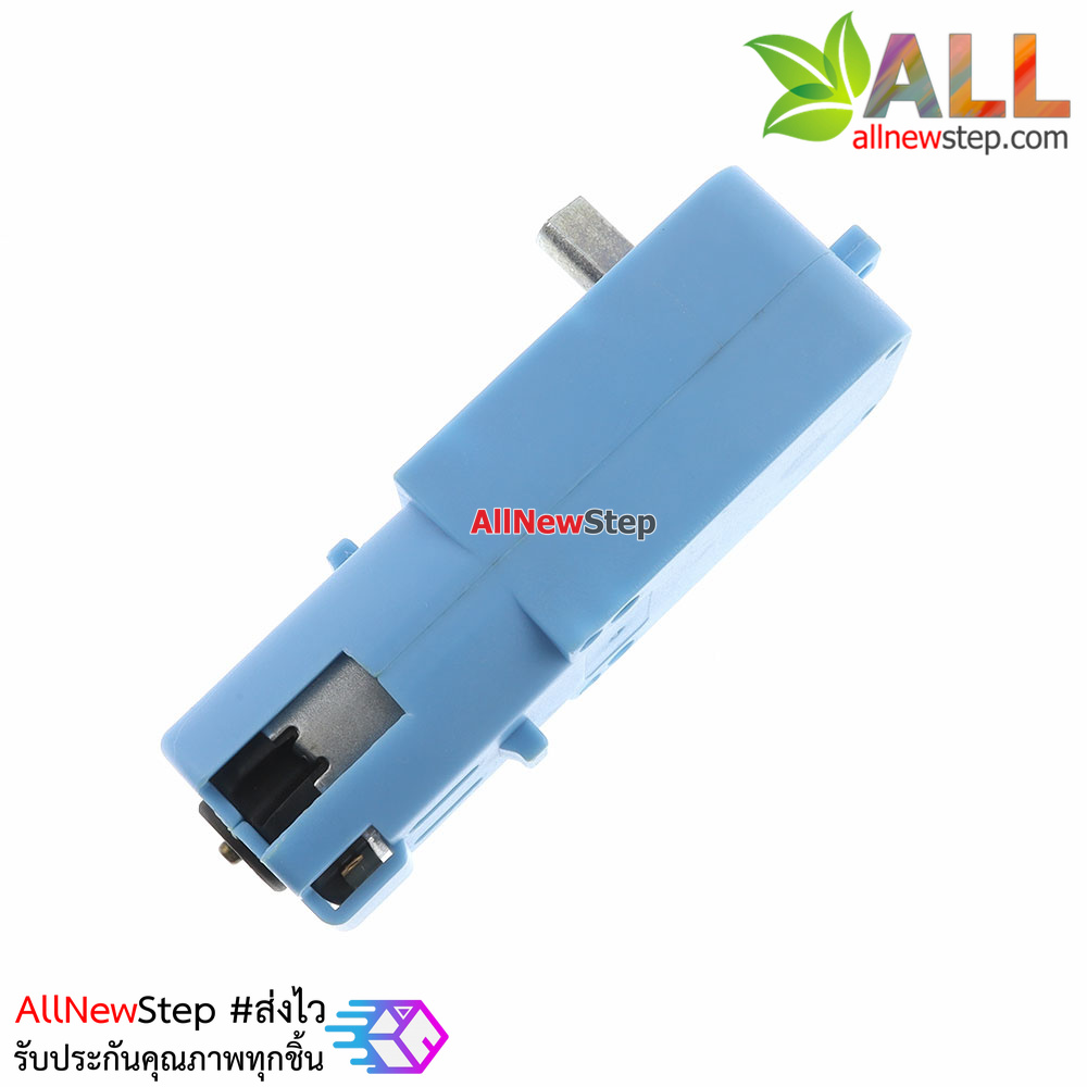 มอเตอร์ 3-6V เกียร์มอเตอร์เฟืองโลหะ 1 แกน ทดรอบ 1:90