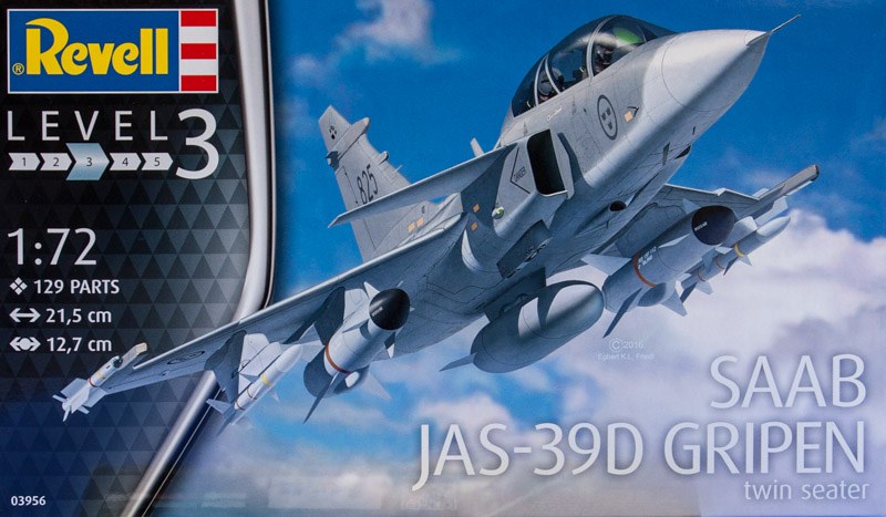 1/72 Saab JAS-39D Gripen twin seater