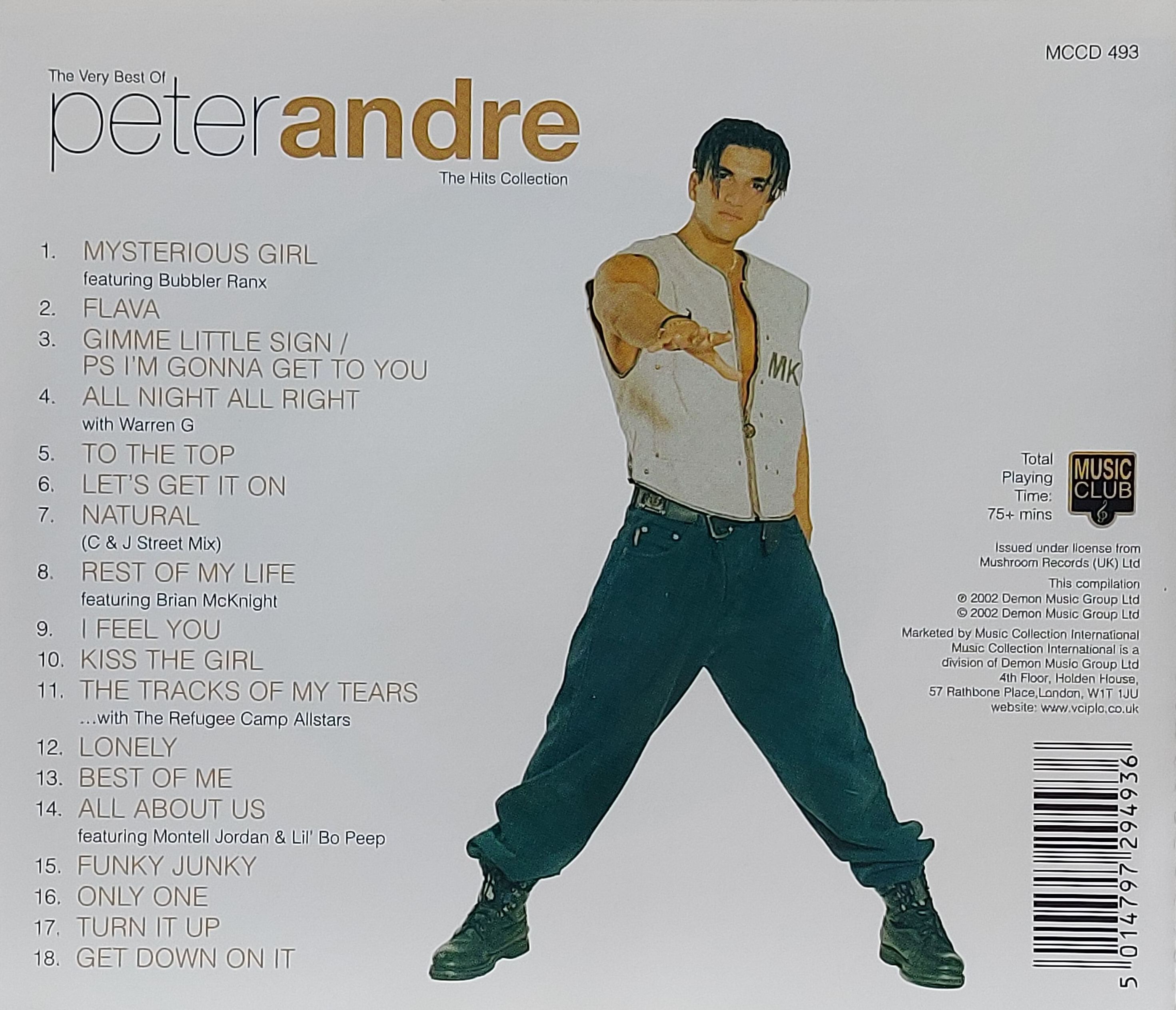 Used CD,Peter Andre - The Very Best of (B)(2002)(EU)