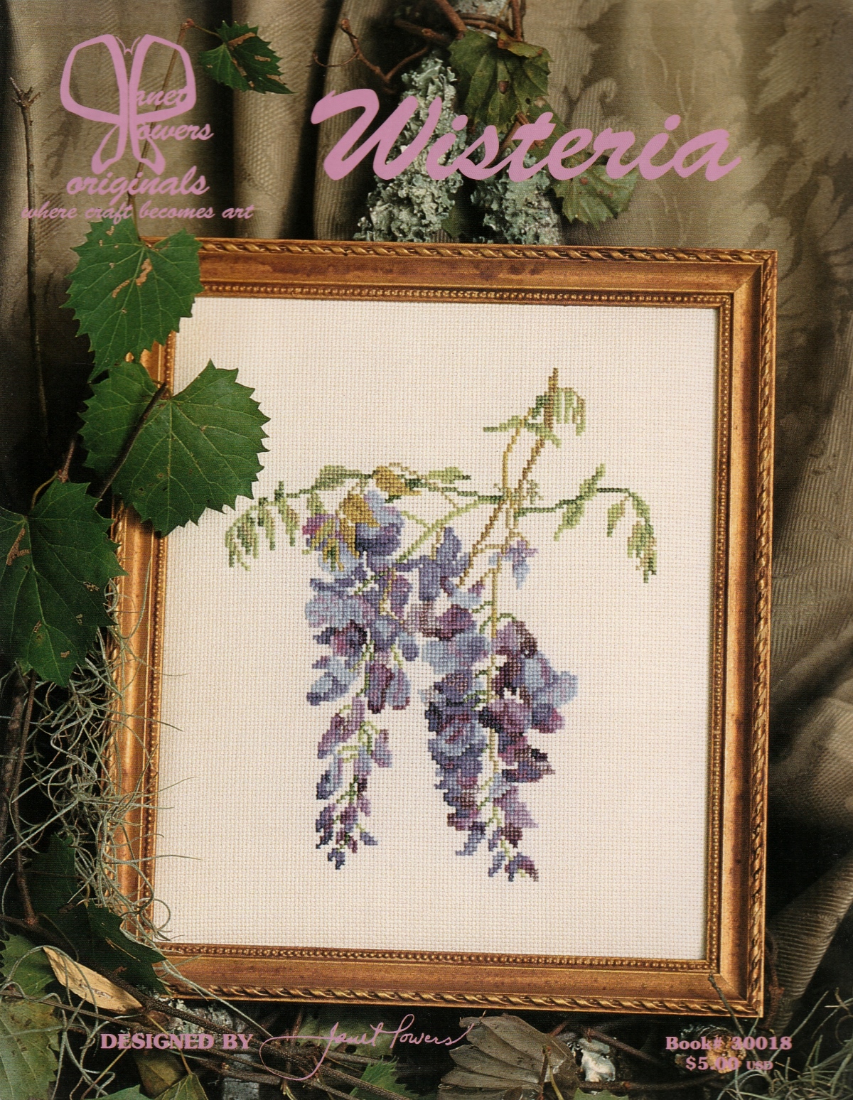Janet Powers Originals ผังลาย Wisteria