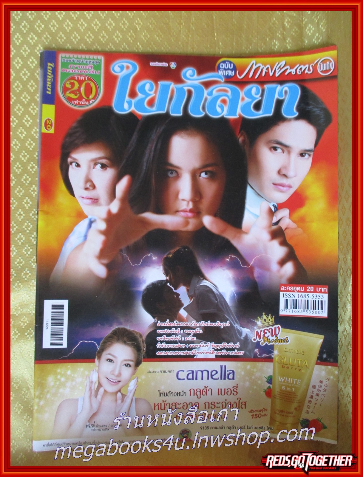นิตยสารเรื่องย่อละครโทรทัศน์ ใยกัลยา ปี2557 ภัทรเดช สงวนความดี เมลดา สุศรี