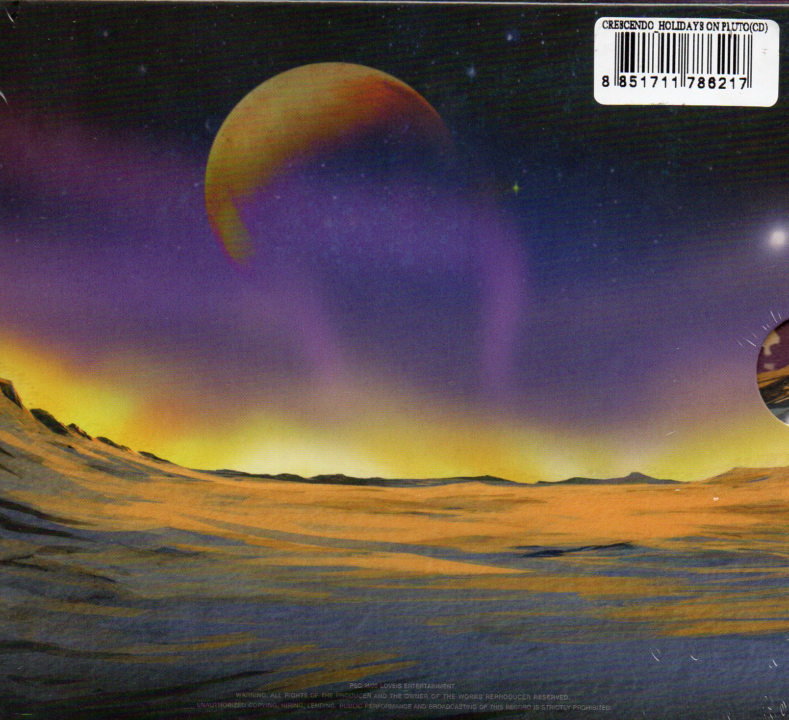 CD,Crescendo - Holidays on Pluto(เครสเชนโด้)