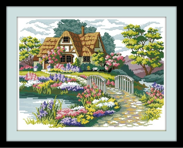 ชุดปักจีน Cottage Retreat