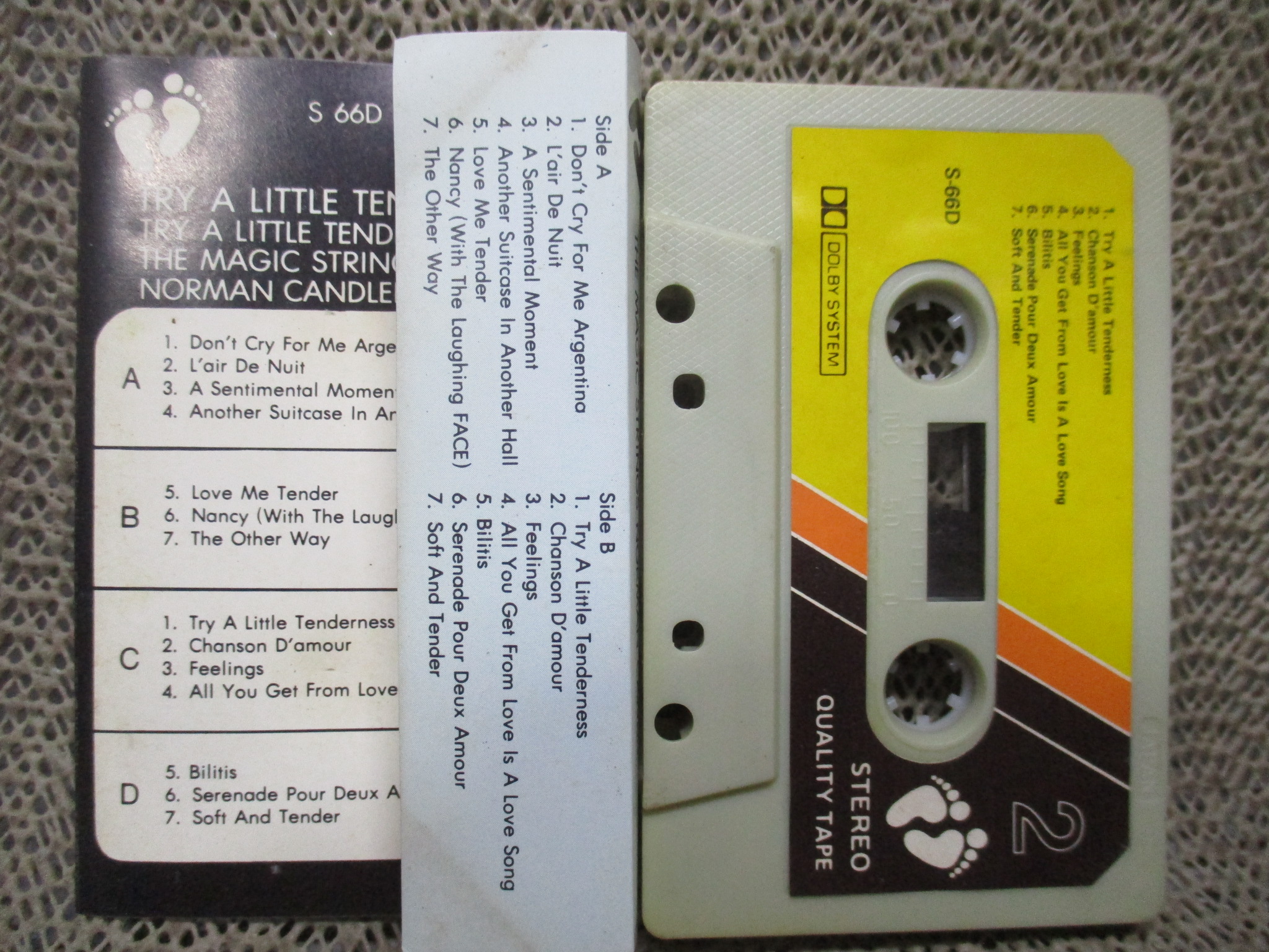 เทปเพลงสากล TRY A Little Tenderness