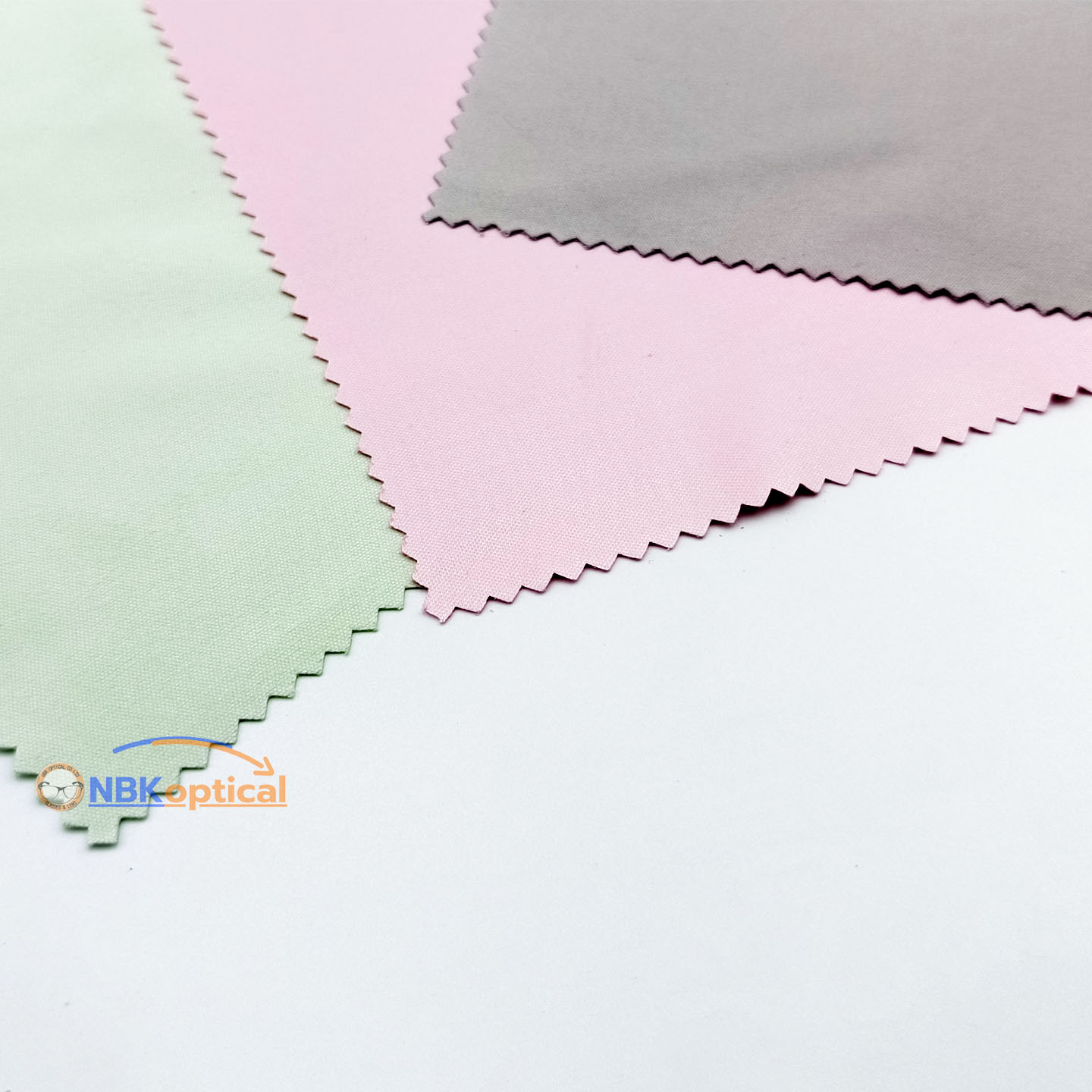 ผ้าเช็ดเลนส์แว่นตา ไมโครไฟเบอร์ เช็ดเลนส์เซ็ท เลนส์แว่น ผืนใหญ่ สามสี (สีเขียว สีชมพู สีเทา)